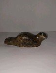 Inuit Hand-Carved Soapstone Seal Otter Figurine