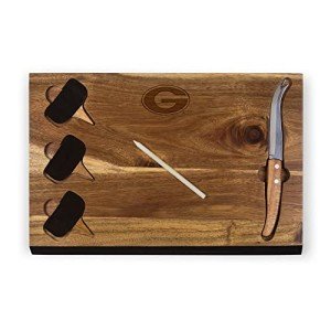 Georgia Bulldogs Picnic Cheese Board & Knife Set