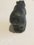 Hand-Carved Wolf Soapstone Sculpture - 4.25