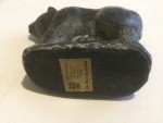 Hand-Carved Wolf Soapstone Sculpture - 4.25