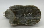 Signed Soapstone Walrus Seal Figurine by DIMU