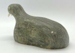 Signed Soapstone Walrus Seal Figurine by DIMU