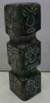 1960s Soapstone Carved Totem Sculpture by DIMU