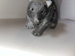 Hand-Carved Bear and Wolf Soapstone Sculpture