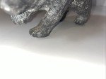 Hand-Carved Bear and Wolf Soapstone Sculpture