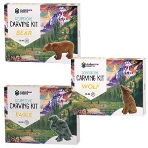Soapstone Carving Kit - DIY Mountain Sculptures