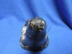 Al Wolf Seal Sculpture - Hand-Signed Art