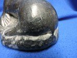 Al Wolf Seal Sculpture - Hand-Signed Art