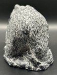 Edmund Wolf Bear Soapstone Carving Sculpture