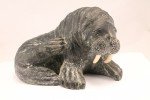 Walrus Soapstone Sculpture by Al Wolf