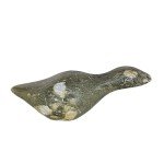 Handmade Inuit Soapstone Duck Goose Carving - 4