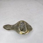 Handmade Inuit Soapstone Duck Goose Carving - 4