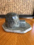 Signed DIMU Soapstone Igloo Sculpture