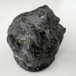 Wolf and Bear Cubs Soapstone Carving