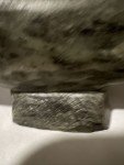 Inuit Style Soapstone Whale Carving - 11.5