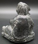 Handmade Soapstone Figurine of 2 Children