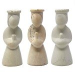 Hand-Carved Soapstone Christmas Nativity Set - Kenya
