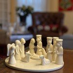 Hand-Carved Soapstone Christmas Nativity Set - Kenya