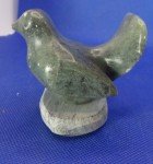 Inuit Soapstone Bird Carving - 2.5" x 3