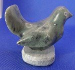 Inuit Soapstone Bird Carving - 2.5" x 3