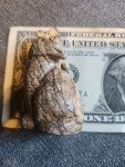 Handmade Soapstone Wolf Sculpture