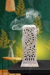 Flower Soapstone Incense Stand Holder Set (2)