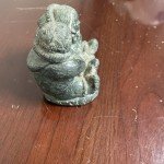 Handmade Wolf Soapstone Sculpture from Canada