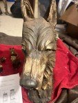 Wolf Family Soapstone Carving