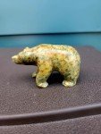 Handmade Soapstone Inuit Bear Carving Figurine