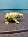 Handmade Soapstone Inuit Bear Carving Figurine