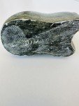 Signed Soapstone Walrus Seal Sculpture by DIMU