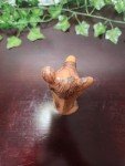 Hand-Carved 5.75" Wolf Soapstone Sculpture