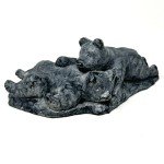 Hand-Carved Soapstone Wolf Sculpture - Canadian Art