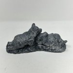 Hand-Carved Soapstone Wolf Sculpture - Canadian Art