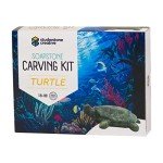 Soapstone Carving Kit for Kids & Adults - Ocean Set