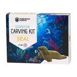 Soapstone Carving Kit for Kids & Adults - Ocean Set