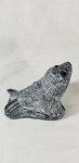 Al Wolf Hand-Carved Soapstone Seal Sculpture
