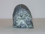 Al Wolf's Black Bear Cub Soapstone Carving