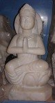 Goddess Parvati Soapstone Statue - 12 Inch