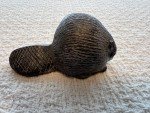 Inuit Soapstone Baby Beaver Sculptures from Canada