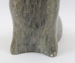 Inuit Soapstone Seal Figurine 4" - Signed DIMU