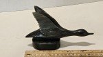 Hand Carved Soapstone Inuit Goose Sculpture