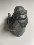 Handmade Canadian Wolf Soapstone Sculpture