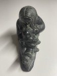 Handmade Canadian Wolf Soapstone Sculpture