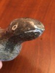 Vintage Dimu Soapstone Eskimo Figurine from Alaska