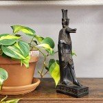 Sobek Egyptian God Soapstone Carving - 10.5