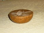Inuit Ice Fishing Soapstone Box Etching