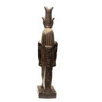 Sobek Egyptian God Soapstone Carving - 10.5