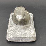 DIMU Signed 4” Inuit Soapstone Bird Carving