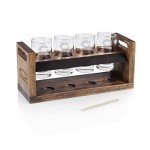 Chicago Bears Soapstone Carving Craft Beer Flight